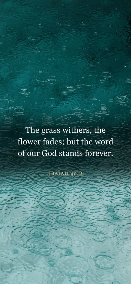 Isaiah 40:8 Bible verse wallpaper — Photo background