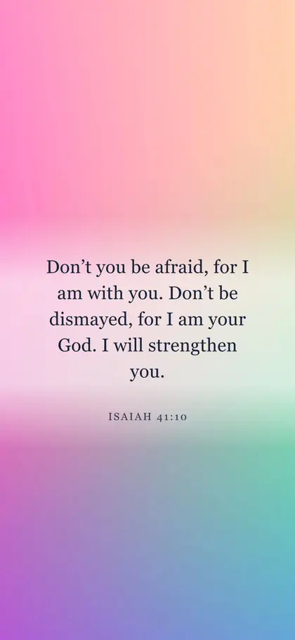 Isaiah 41:10 Bible verse wallpaper — Photo 4 background