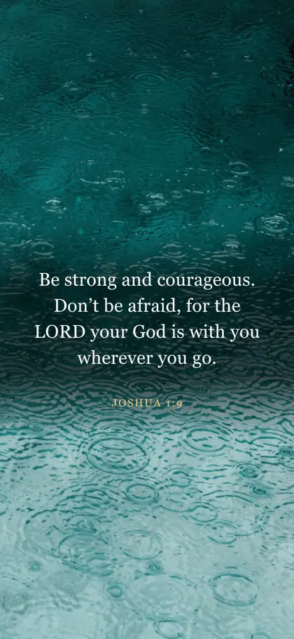 Joshua 1:9 Bible verse wallpaper — Photo background