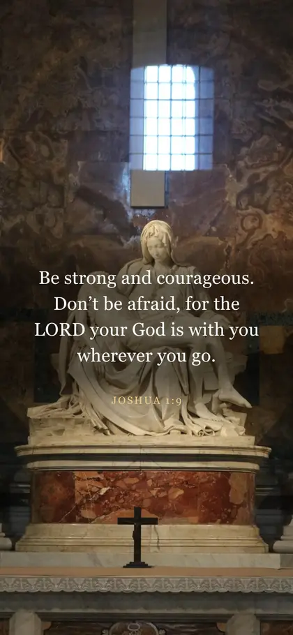 Joshua 1:9 Bible verse wallpaper — Photo 2 background
