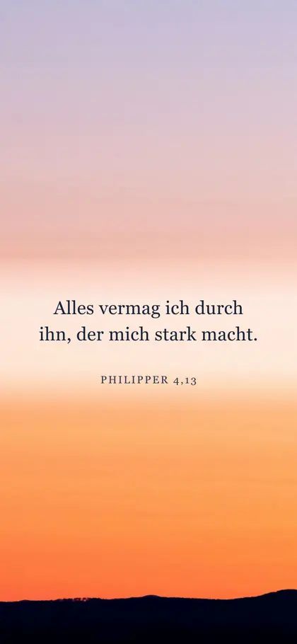 Philipper 4,13 — Hintergrundbild