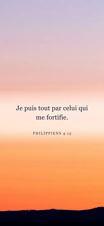 Philippiens 4:13 — fond d’écran