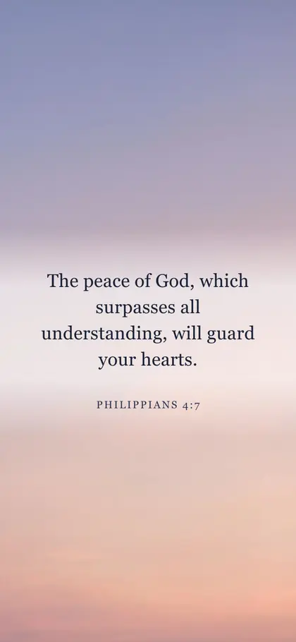 Philippians 4:7 Bible verse wallpaper — Sunrise 5 background
