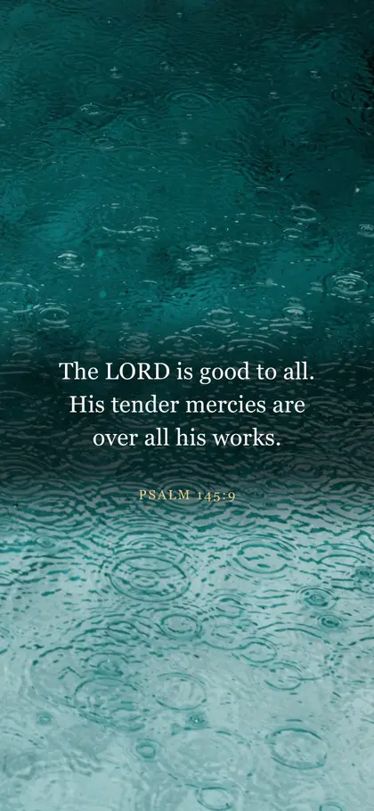 Psalm 145:9 Bible verse wallpaper — Photo background